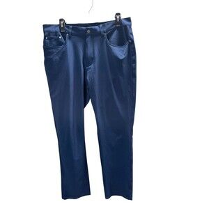 Greg Norman Pants Men's Size 34 x 30 Navy Straight Leg